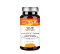 Solar Care Complex 360 - Vitamin C + Collagen + Copper Beta-Carotene + Curcuma + 15 Vitamins - 30 Capsules Nutralie