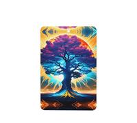Solar Celestial Tree Pattern Car Air Fresheners 6 Pcs Rectangle Hanging Aromatherapy Tablets Scented Fresheners For Bedroom Bathroom