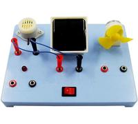 Solar Cell Energy Conversion Demonstrator, Light-to-Electricity Physics Experiment Kit