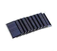 Solar Cells, 10Pcs 2V 150MA Polycrystalline Solar Panels For Renewable Energy For Projects And Small Power Uses