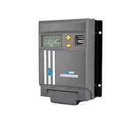 Solar Charge Controller 10A 20A 30A 40A MPPT Solar Charge Controller For Solar Panel LCD Display With WIFI 12V 24V Battery Regulator Dual USB LifePo4(MPPT 130D-Bluetooth)