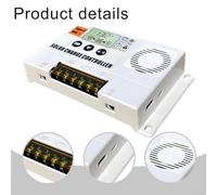 Solar Charge Controller 10A20A30A for PWM Systems Supporting 12V 24V with Enhanced Efficiency and Safety (20A)
