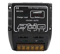 Solar Charge Controller, 20A DC12V Solar Charge Controller Cells Panel Battery Charging Regulators, Quickly Store The Electrical Energy Generated by The Solar Panel
