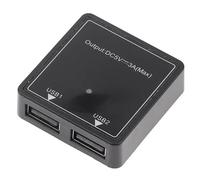 Solar Charge Controller, 5V 3A Solar Panel Power Bank Dual USB Charge Voltage Controller Regulator Charger 4. 27*4.18*1.27cm