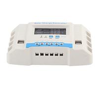 Solar Charge Controller LCD Display Functions Impact Panel Regulator for 12v 24v Voltage (40A)