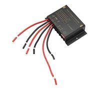 Solar Charge Controller, Waterproof Durable, Silver 12V / 24V - Safe Device Protection, High Quality Plastic + Electronic Element, for Street Lamp System