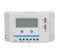 Solar Charge Controller with LCD Display USB PWM Household Control EL2410Z 12V/24V 10A for Home Use