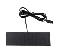 Solar Charger, 1W 5V Charging Panel for Mobile Phone Battery Light 3.7V-5V with Type-C Portable Outdoor