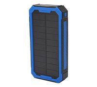 Solar Charger, 36800mAh 36LEDs 4 USB Output Type C Micro Input Portable Power Bank External Battery Pack, Camping Light, Flashlight for Camping, Hiking