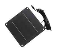 Solar Charger 40W - 12V Monocrystalline Systems, UV-Resistant Black Panel, High-Efficiency Powers | Off-Grids Energy Solution for Camping RV Roof Marine Backyard Travel Trailer Farm