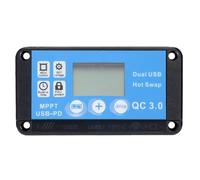 Solar Charger Controller - LCD Display Charge Regulator, 12V 24V Waterproof Inverter, Intelligent Adjustable Parameter Solar Kit, Automatic Battery Management System Set Tool | For Cell Phone