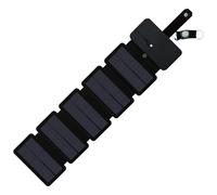 Solar Charger Device - Waterproof Cell Phone Foldable USB Power Panel | Lightweight Outdoor Gear for Home Car RV Hiking Explorers Travel Adventure