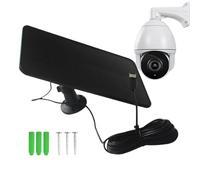 Solar Charger for Ring Camera, 20W Type C Panel, Smart Sensor Power Supply, Security Device Accessory, Efficient Renewable Energy Source, Suitable for Homes Offices Balconies Patios Spotlights