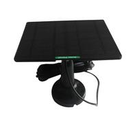 Solar Charger for Video Intercom - Solar Charger for Security Camera - 50W Charging Panel for Camcorders and Doorbells for Home and Commercial Use for Hot Climate