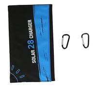 Solar Charger Panel 28W Portable Foldable Solar Phone Charger High Efficiency Power Supply for Camping Travel Outdoor Activities ABS Cloth Rubber Material