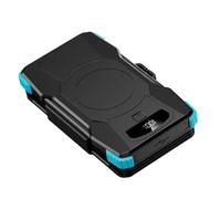 Solar Charger Power Bank 20000mAh Wireless External Battery with Lamp | Portable Solar External Battery for Travel Road Trips Hiking Fishing Survival Rescue Houses Outdoor Cam