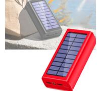 Solar Charger Power Bank, 30000mAh/50000mAh/100000mAh Portable Outdoor, Waterproof Phone with LED Light, Dual USB Ports, Type-C Input for Camping, Hiking, Travel(100000)