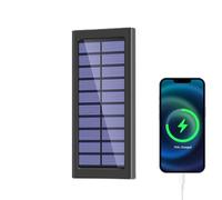 Solar Charger Power Bank Mobile Phone Charger 10000 mAh External Battery Power Bank Portable for Outdoor Hiking Travel Camping