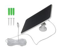 Solar Charger Ring, Low Consumption Type-C | Solar Charger for Ring and Video Intercoms, for Spotlight, Floodlight, Indoor, Outdoor, Home, Office, Dormitory, Balcony, Porch, Security