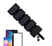 Solar Charger | Waterproof Portable Solar Panels | Foldable Smartphone Charger | For Phone Camping Outdoor Car Hiking Travel