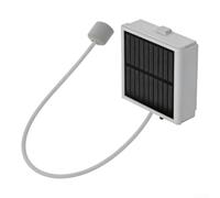 Solar Charging Fish Tank Oxygen Pump Portable ABS | 2400mAh for battery, USB-C charging, silent operation, for ideal for aquariums and live bait tanks