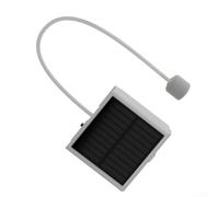 Solar Charging Fish Tank Oxygen Pump Portable ABS | 2400mAh for battery, USB-C charging, silent operation, for ideal for aquariums and live bait tanks