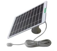 Solar Charging Panel, for Arlo Pro Series Cameras Featuring Ip65 Weather Resistance and High Efficiency Monocrystalline Silicon(White)