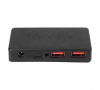 Solar Charging Voltage Regulator Controller with USB-C PD 100W, 5-Level Voltage Output, for Laptops, Phones, and Solar Panels