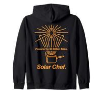 Solar Chef Powered By 93 Million Miles Cooking Zip Hoodie