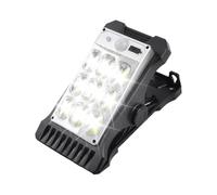 Solar Clip Light with Motion Sensor - 3 Modes LED Clamp Lamp | Solar Security Light with Clip for Garden and Backyard, Patio Fence Deck with Driveway Garage, Outdoor Gutter Lamp