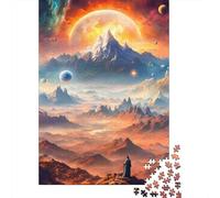 Solar Colossus Adult Jigsaw Puzzle, 1000 Pieces, 38x26cm/1000pcs, Low-dust Card Pieces for Tidy Sorting; Relaxed Solo Time at Home