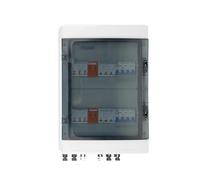solar combiner box Solar photovoltaic PV Combiner Box With 6 input 2 out DC 1000V Fuse Box IP65 24ways(1000V 16A MCB)