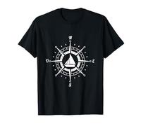 Solar Compass - Sea Boat Sailing, Traveling, Wanderer, Nomad T-Shirt