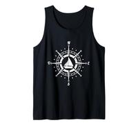 Solar Compass - Sea Boat Sailing, Traveling, Wanderer, Nomad Tank Top