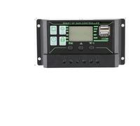Solar Controller, 100A 80A 60A 30A 10A Solar Charge MPPT Controller 12V/24V/50V Solar Panel Charging Regulator With Dual USB With Auto Display(Type B,90A)