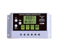 Solar Controller 10A / 20A / 30A Street Light Controller Solar Panel Battery Intelligent Regulator Stable Performance Regulator Lithium Weatherproof