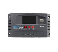 Solar Controller MPPT Solar Charge Controller, Smart Automatic Adaptation, 12V 24V 10Amp - High Efficiency Energy Harvesting, Built - In LCD Display, Ideal for RV and Home Solar