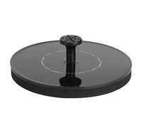 Solar Creative Solar Power Floating Fountain 180L/H 1.4W Solar Bird Bath Fountains Solar Fountain Pump Solar Water Fountain for Garden Pond Pool Fish