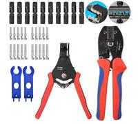 Solar Crimping Tool Kit Wire Strippers Set For Solar Panel Pv Cable