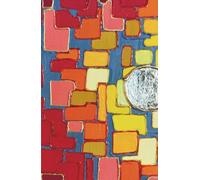 Solar Crimson: Dotted: Original Metaphysical Art Notebook with Artist-Designed Monochrome Margins, A5 Journal for Planning, Bullet Journaling and Creative Flow