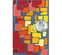 Solar Crimson: Lined: Original Metaphysical Art Notebook with Artist-Designed Monochrome Margins, A5 Journal for Structured Writing and Creative Expression