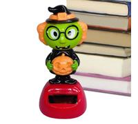 Solar Dance Figures, Swinging Dancer Decoration, Animated Cartoon Halloween Dashboard Accessories for Car, Living Room, Bedroom, Home, Travel, Truck, Vehicle