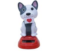 Solar Dancing Animal - 4.33x1.97 Inches Cute Ornaments | Valentine's Day Desktop Ornament Dancer Figure For Window, Car, Dashboard, Decor, Family Gatherings And Holiday Events