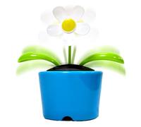 Solar Dancing Figuren | Tischverzierung Für Wohnzimmer Schlafzimmer | Einfach Zu Bedienen Solar Angetriebene Auto Schwingung Blumendekor | Weather-resistant Outdoor Decoration, Lustige Auto