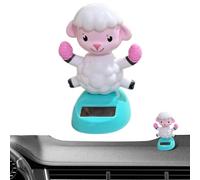 Solar Dancing Figurines Cute Sheep Design Shaking Figure Doll