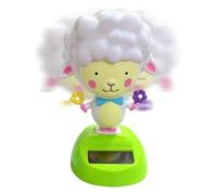 Solar Dancing Figurines Solar Sheep Design Shaking Collectible Statue