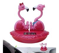 Solar Dancing Flamingo - Dance Flaming | Solar Power Dance Flaming | Car Dashboard Waving Flamingo | Solar Dancing Animal Decor | Shake Head Toy for Car Desktop Decoration
