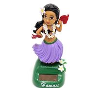 Solar Dancing Hawaii Girl Dancing Figure, Car Dashboard Decor,Hawaiian hulas Girl Solar Dashboard Doll, Car Ornaments Dolls, Solar Dancing Toy Dashboard Solar Powered Toys Girl Hawaii Car Decoration