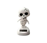Solar Dancing Skeleton, Dashboard Ornament, 10x5x5cm, Solar Powered Car Decoration, Automatic Wobbling Motion, Battery Free, For Daily Driving Road Trips Trucks SUVs Sedans