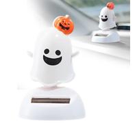 Solar Dancing Toy Swinging Ghost Halloween Car Dashboard Decor